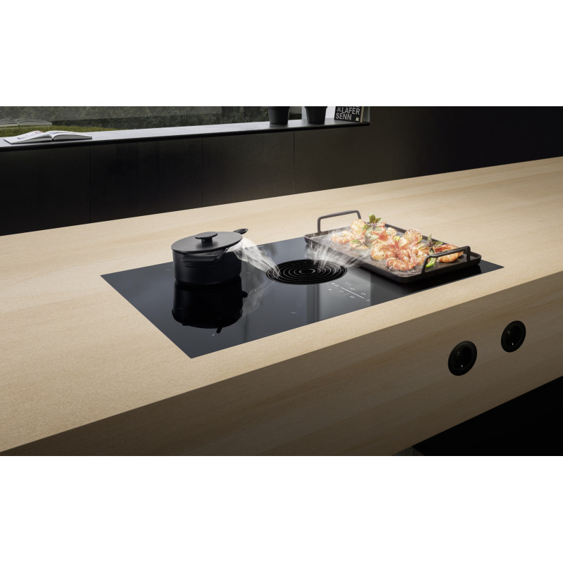 Table de cuisson induction aspirant