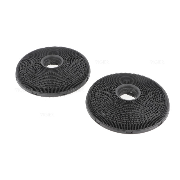 LOT DE 2 FILTRES A CHARBON TYPE BEST 190 HOTTE AFC6000...