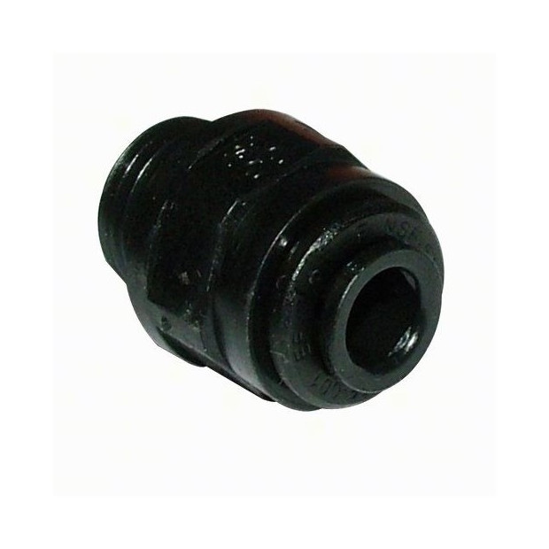 RACCORD RAPIDE UNION SIMPLE + JOINT MALE TUBE 8MM.1/4" BSP