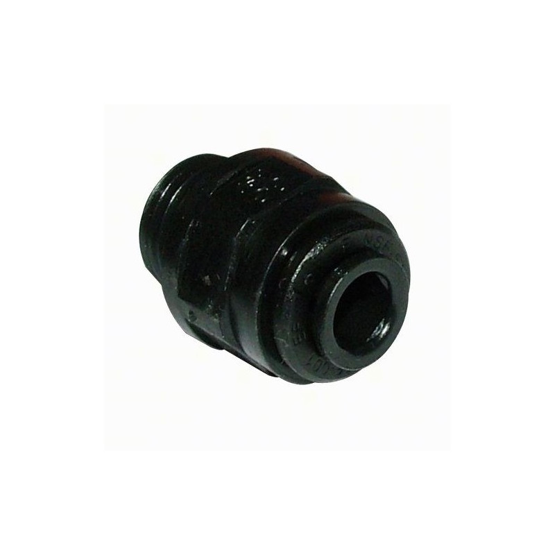 RACCORD RAPIDE UNION SIMPLE + JOINT MALE TUBE 10MM 1/4" BSP