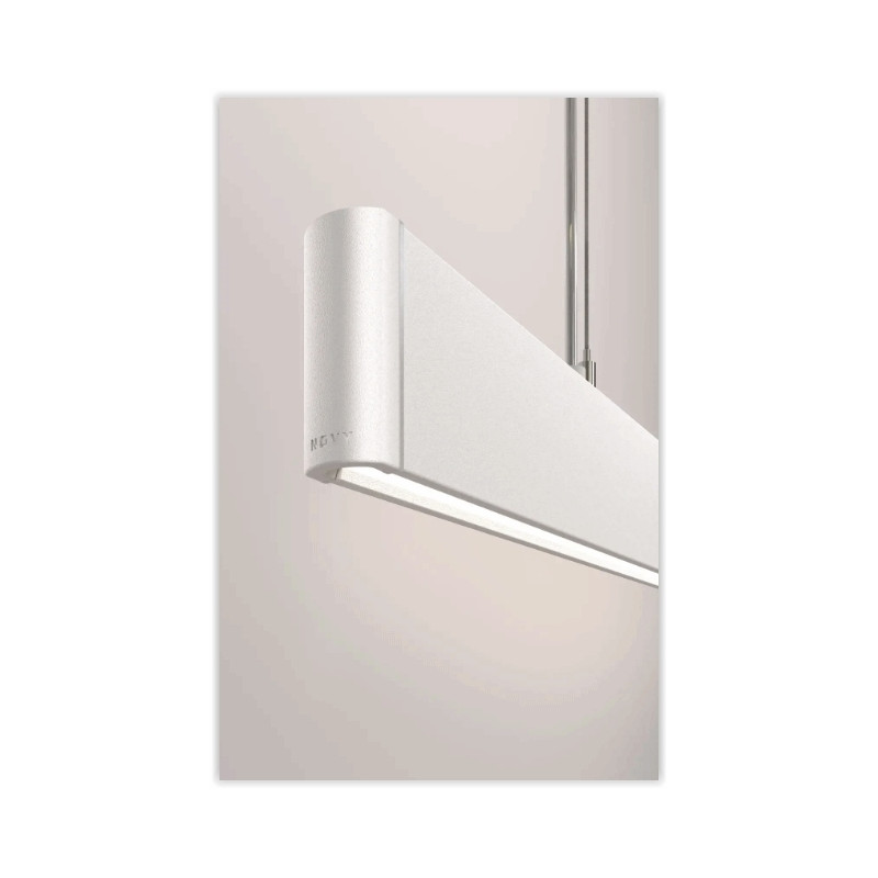 Eclairage Novy Pendant 185cm Mineral White