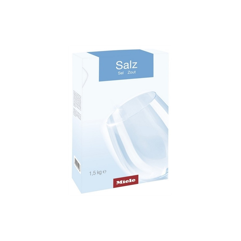 Boite de 1.5kg sel régénérant pour lave vaisselle Miele