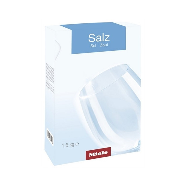 Boite de 1.5kg sel régénérant pour lave vaisselle Miele