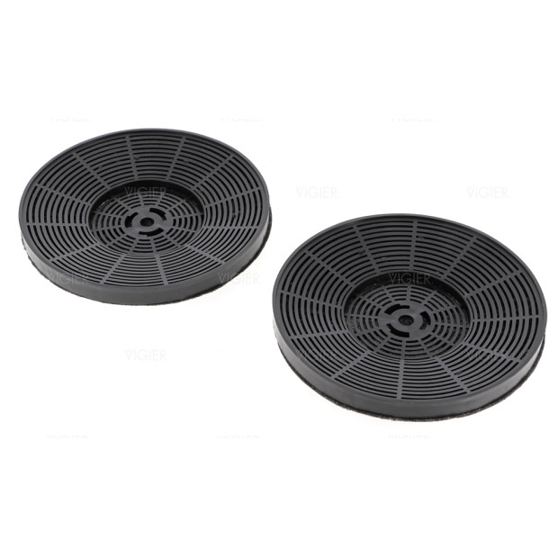 Lot de 2 filtres à charbon génériques pour Airlux Glem CR720