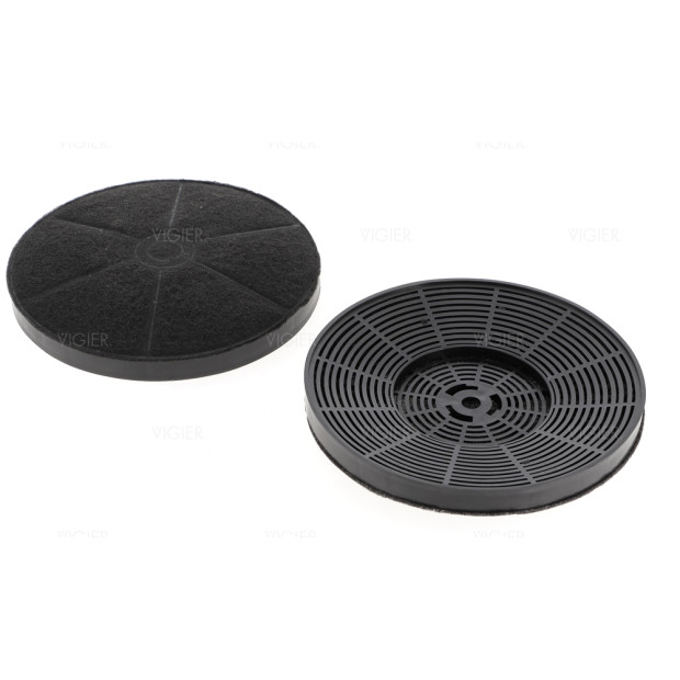 Lot de 2 filtres à charbon génériques pour Airlux Glem CR720