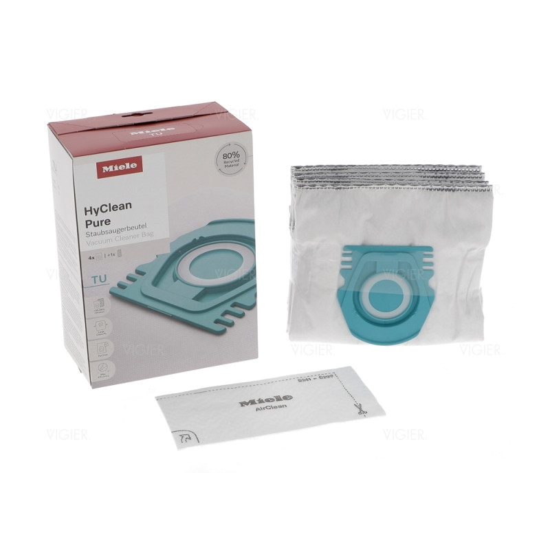 Boite de 4 sacs Hyclean pour aspirateur Miele Guard S1 et L1