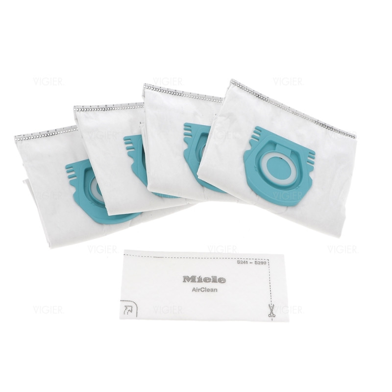 Boite de 4 sacs Hyclean pour aspirateur Miele Guard S1 et L1