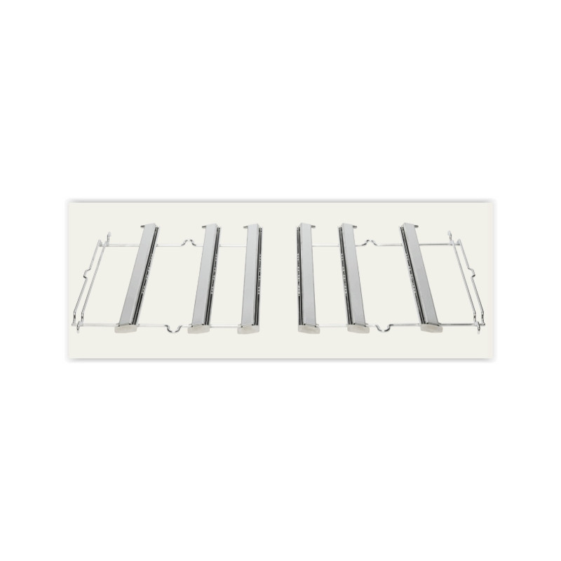 Rails télescopique 3 niveaux four 60cm Vzug