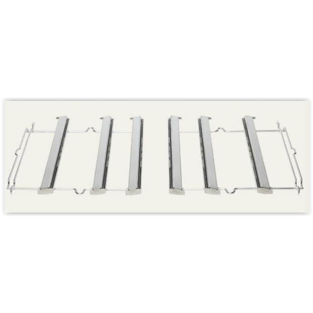 Rails télescopique 3 niveaux four 60cm Vzug