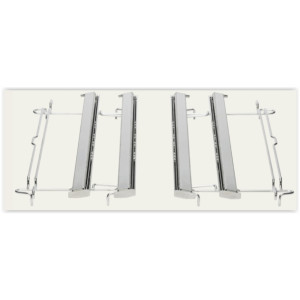 Rail coulissant 2 niveaux pour four 45cm VZUG 1245881