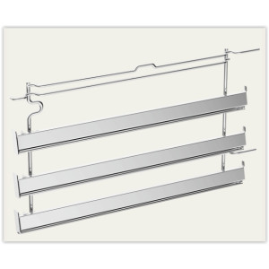 Rail coulissant 3 niveaux pour four 45cm VZUG 1245912