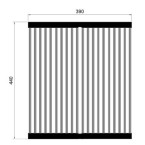 ORCO 2.0 INOX - EGOUTTOIR A BARRES PLIABLE