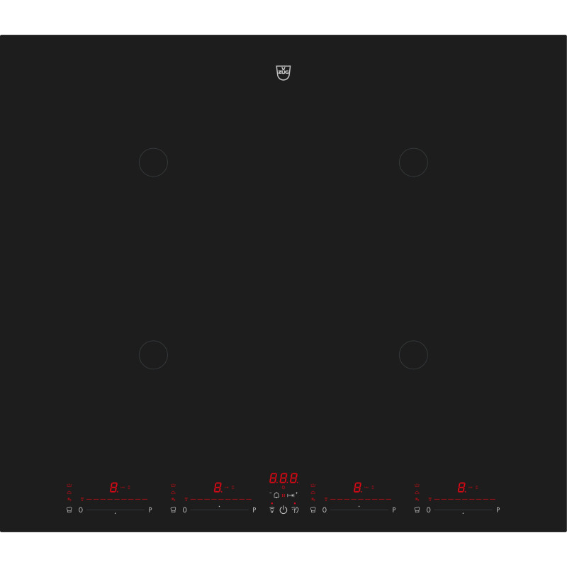 Table induction 60cm CookTop V4000 VZUG