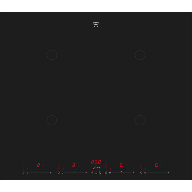 Table induction 60cm CookTop V4000 VZUG