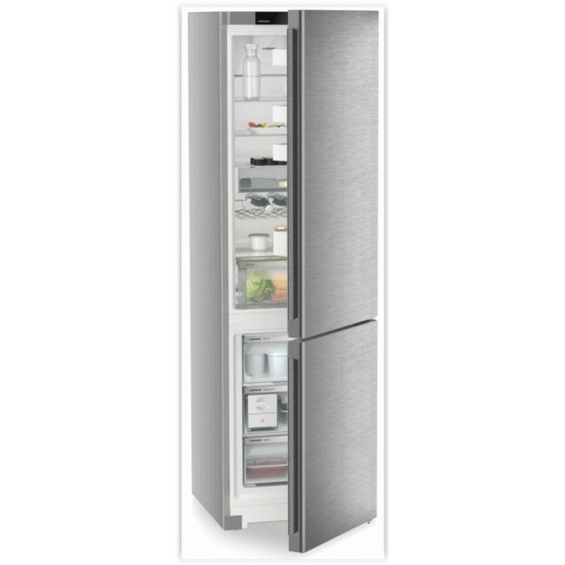 Réfrigérateur combiné inox 371l Liebherr