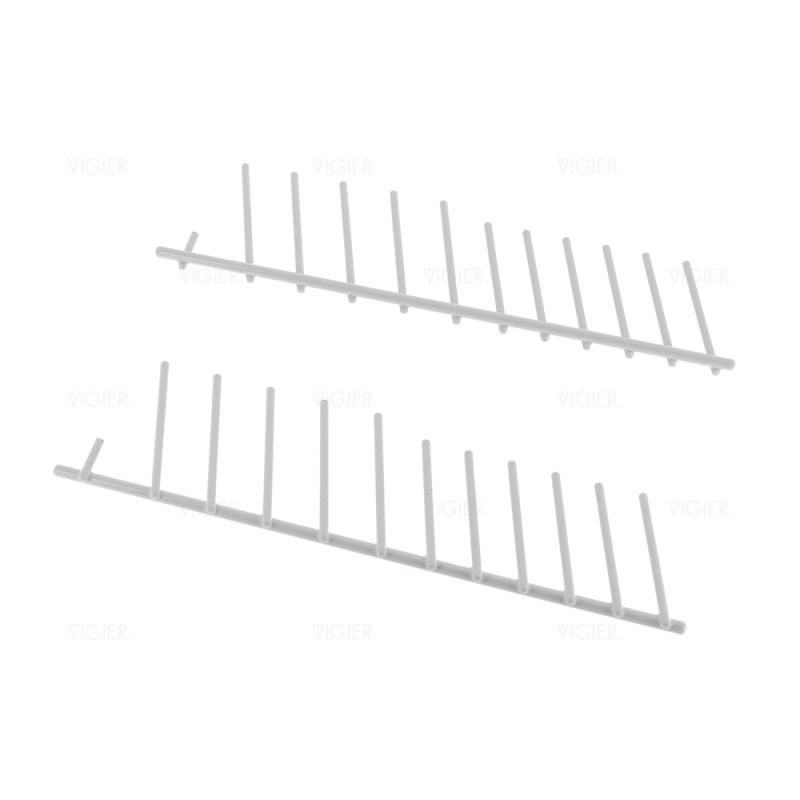 Rangée de pics panier inferieur lave vaisselle Miele