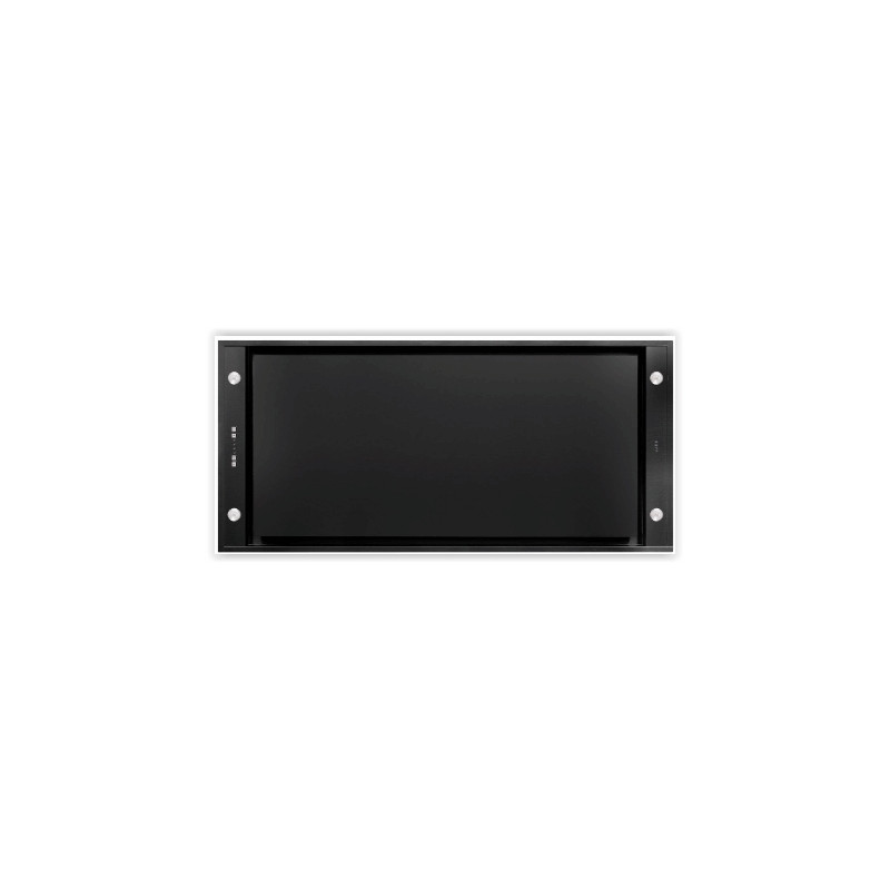 Hotte plafond pureline compact 120cm noir