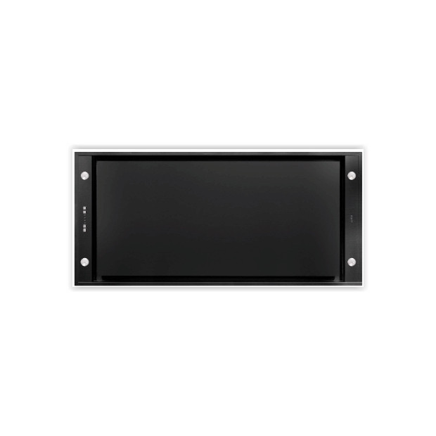 Hotte plafond pureline compact 120cm noir