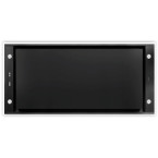 Hotte plafond pureline compact 120cm noir