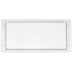 Hotte plafond pureline compact 120cm blanc Novy