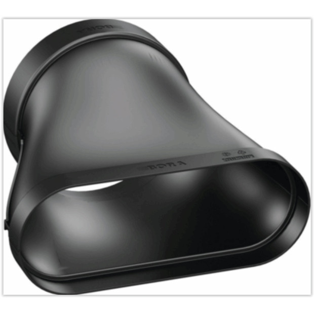 Raccord mixte plat/rond droit jointerie incluse Bora
