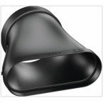 Raccord mixte plat/rond droit jointerie incluse Bora