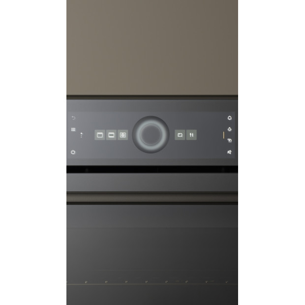 Four multifonction Combair V4000 Pyrolyse miroir gris VZUG