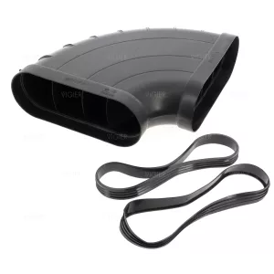 BORA COUDE 90° PLAT HORIZONTAL JOINTERIE INCLUSE (2 JOINTS)