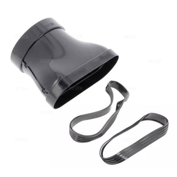 Raccord mixte plat/rond droit jointerie incluse Bora