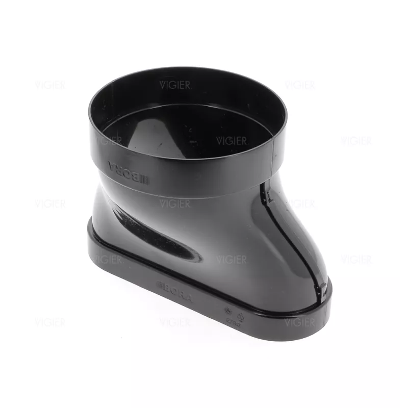 Raccord mixte plat/rond droit jointerie incluse Bora