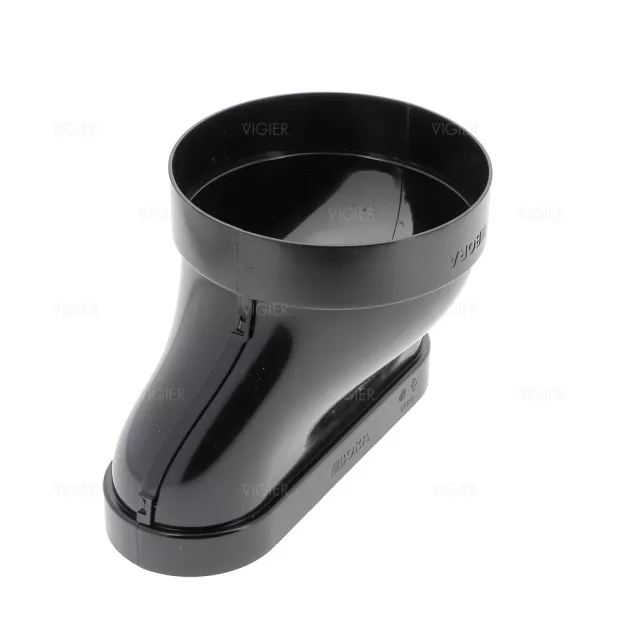 Raccord mixte plat/rond droit jointerie incluse Bora