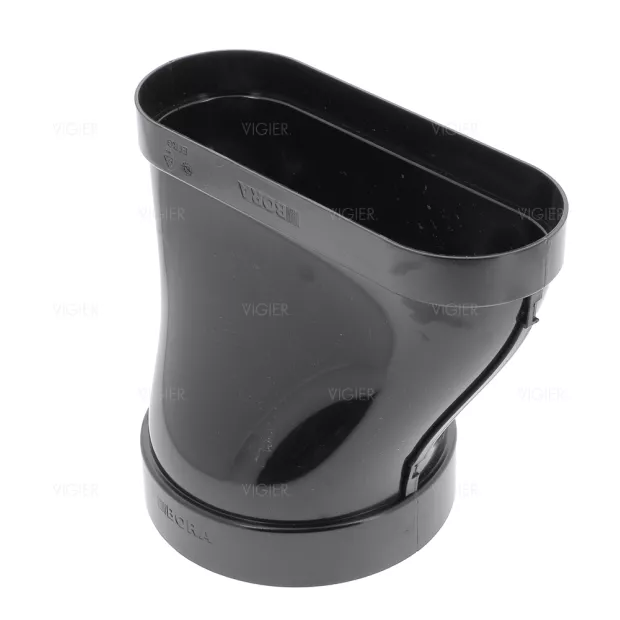 Raccord mixte plat/rond droit jointerie incluse Bora