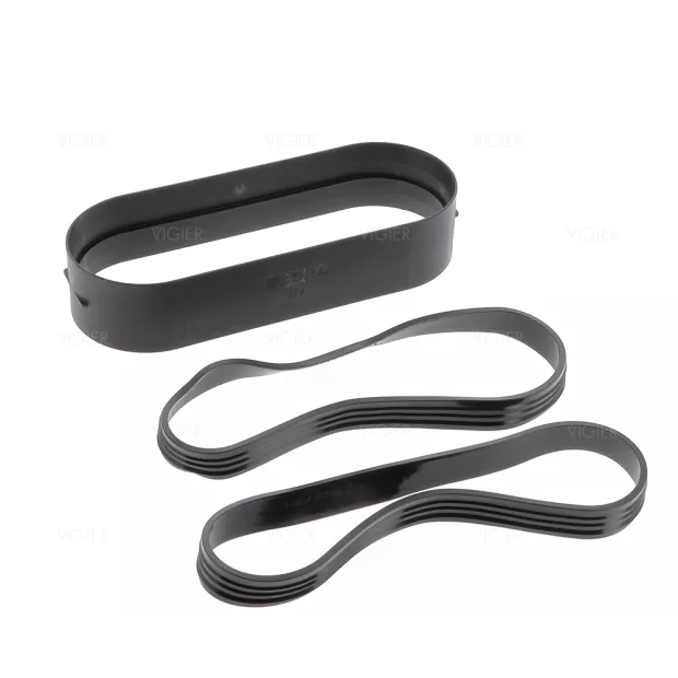 Raccord tubage plat BORA-double femelle (avec 2 joints)