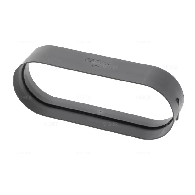 Raccord tubage plat BORA-double femelle (avec 2 joints)