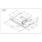 Hotte plafonniers Novy Pureline Pro Compact 90cm