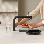 Mitigeur eau bouillante Front Noir avec reservoir PRO3