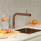 Mitigeur eau bouillante Front Cuivre Rosé-Resevoir PRO3