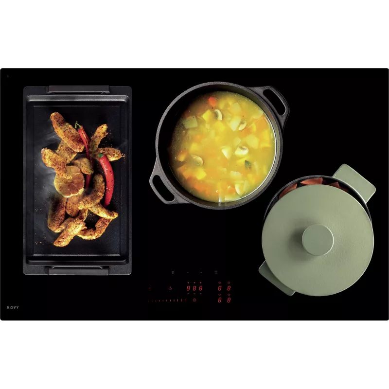 Table de cuisson induction 80cm 7400w Novy