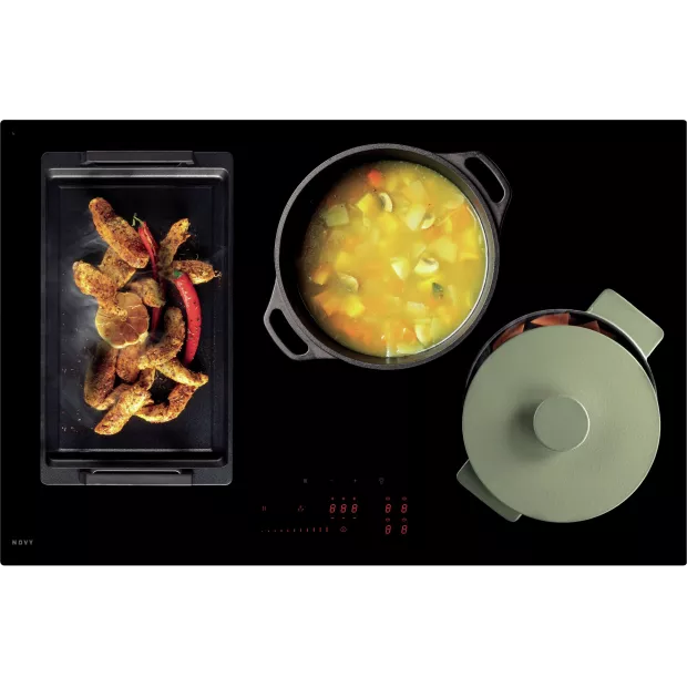 Table de cuisson induction 80cm 7400w Novy