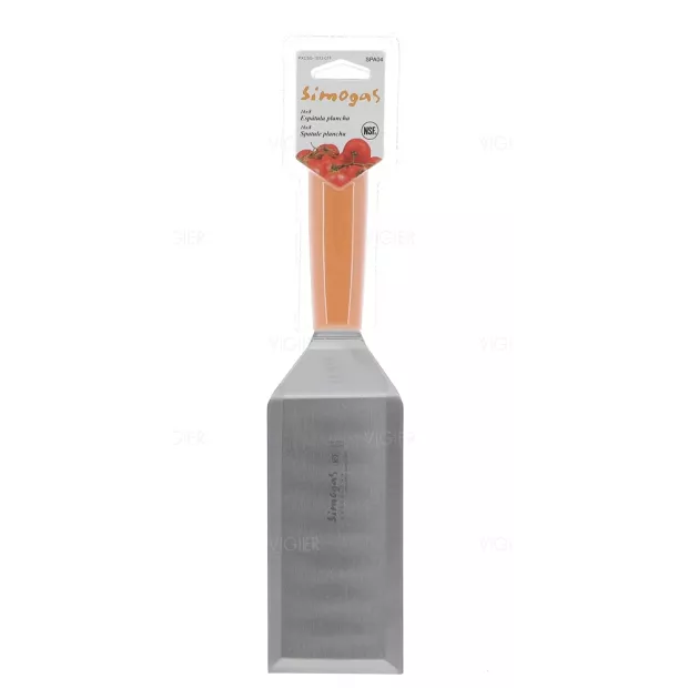 SPATULE PRO ENTRETIEN PLANCHA 12X8 SIMOGAS SPA03