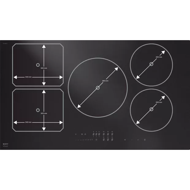 Table de cuisson induction 90cm 10400w Novy