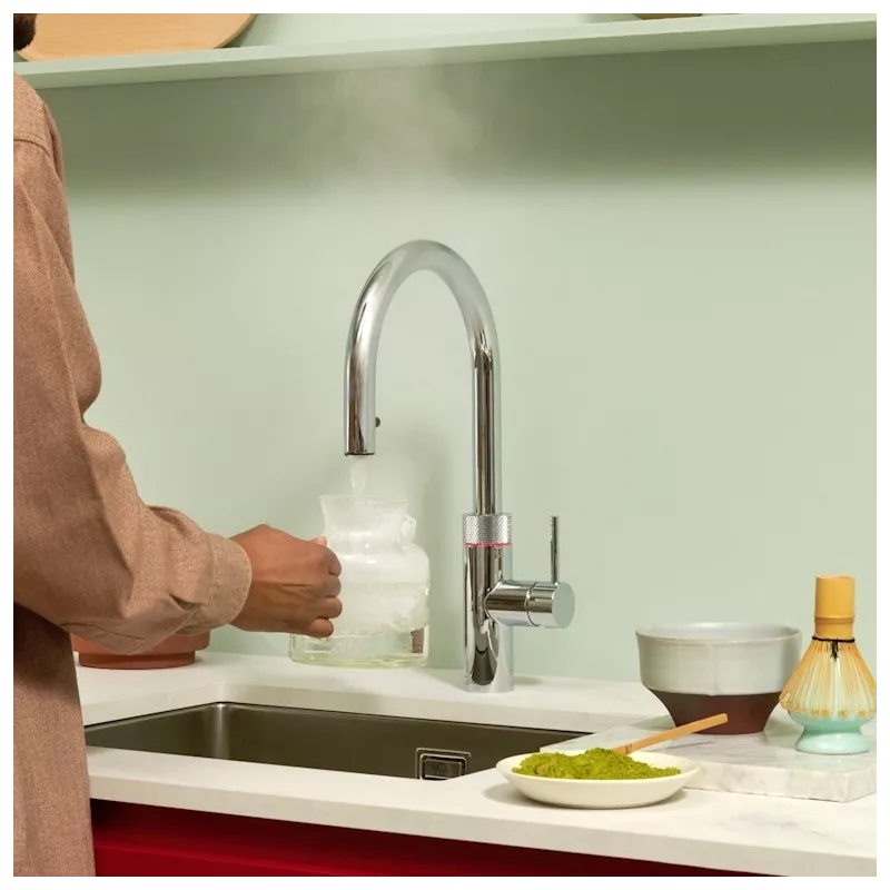 Mitigeur eau bouillante Douchette Flex Chromé réservoir PRO3