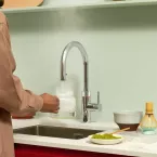 Mitigeur eau bouillante Douchette Flex Chromé réservoir PRO3
