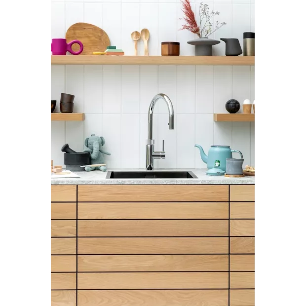 Mitigeur eau bouillante Douchette Flex Chromé réservoir PRO3