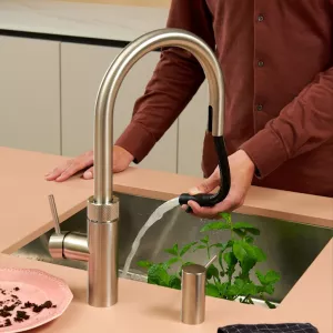 Mitigeur eau bouillante Douchette Flex Inox réservoir PRO3