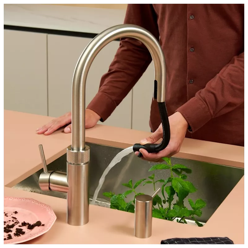 Mitigeur eau bouillante Douchette Flex Inox réservoir PRO3