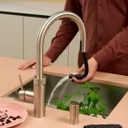 Mitigeur eau bouillante Douchette Flex Inox réservoir PRO3