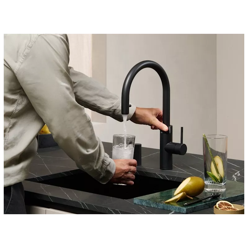 Mitigeur eau bouillante Douchette Flex Noir réservoir PRO3