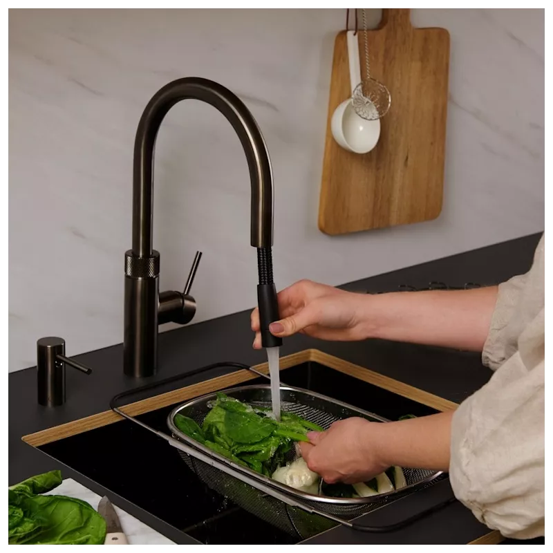 Mitigeur eau bouillante Douchette Flex Gun Métal avec PRO3