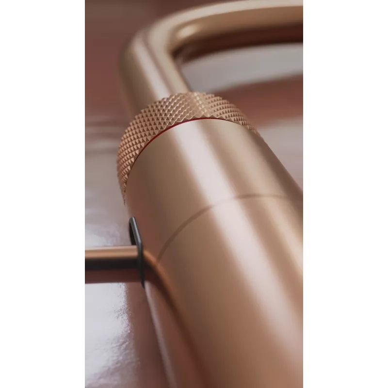 Mitigeur eau bouillante Douchette Flex Cuivre rosé avec PRO3
